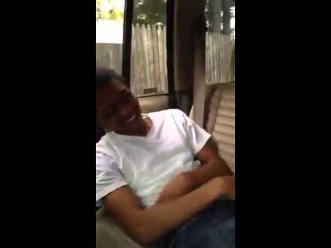 TEEN TRIPPING IN A CAR AFTER SMOKING SALVIA... DON'T DO DRUGS!