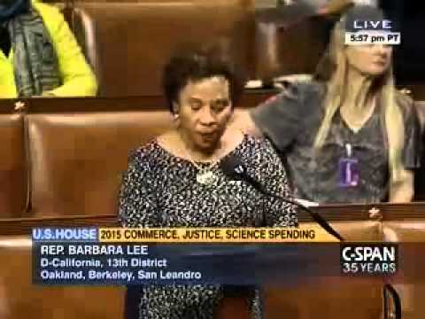 Congresswoman Lee speaks in Support of Medical Marijuana Amendment